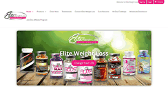 Desktop Screenshot of eliteweightloss.com